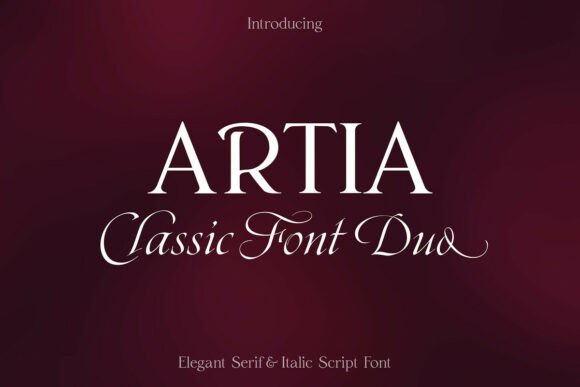 Artia Duo: A Serif Font for Elegant Design