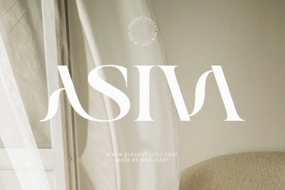 Asiva Typeface: A Serif Font That Brings Fluid Elegance to Small Business Branding