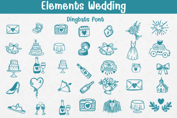 Elements Wedding Brings Hand-Drawn Warmth to Editorial Design