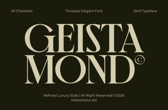 Geista Mond: Why This Serif Font Works for Campaign Design