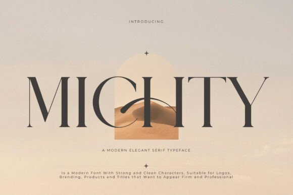 Michty: A Serif Font That Brings Quiet Elegance to Editorial Design