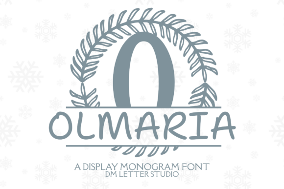 Olmaria Split Monogram: A Font That Built My Brand Identity