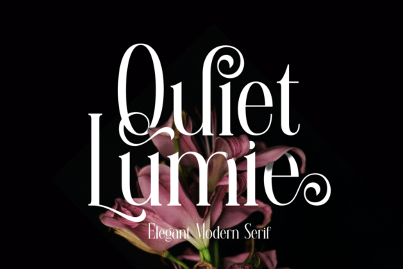 Quiet Lumie: A Serif Typeface That Brings Calm and Sophistication to Editorial Design