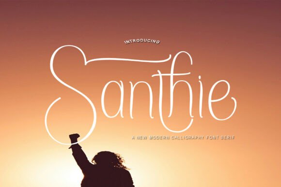 Santhie: A Modern Typeface for Elegant Design
