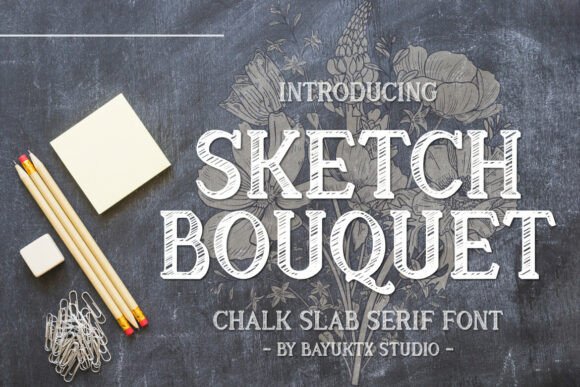 Sketch Bouquet: A Charming Font for Small Businesses