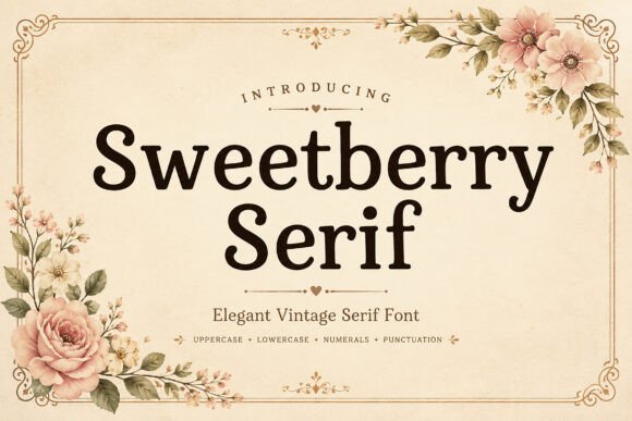 Sweetberry Serif: A Charming Serif for Web Design