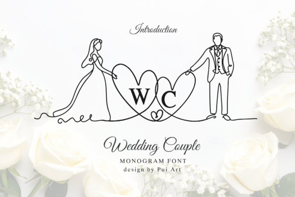 Wedding Couple Monogram Font: A Web Designer's Review