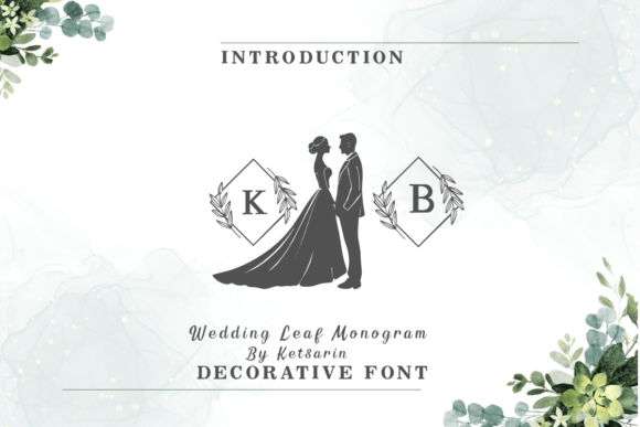 Wedding Leaf Monogram: A Marketer’s Font for Clearer Campaign Messaging